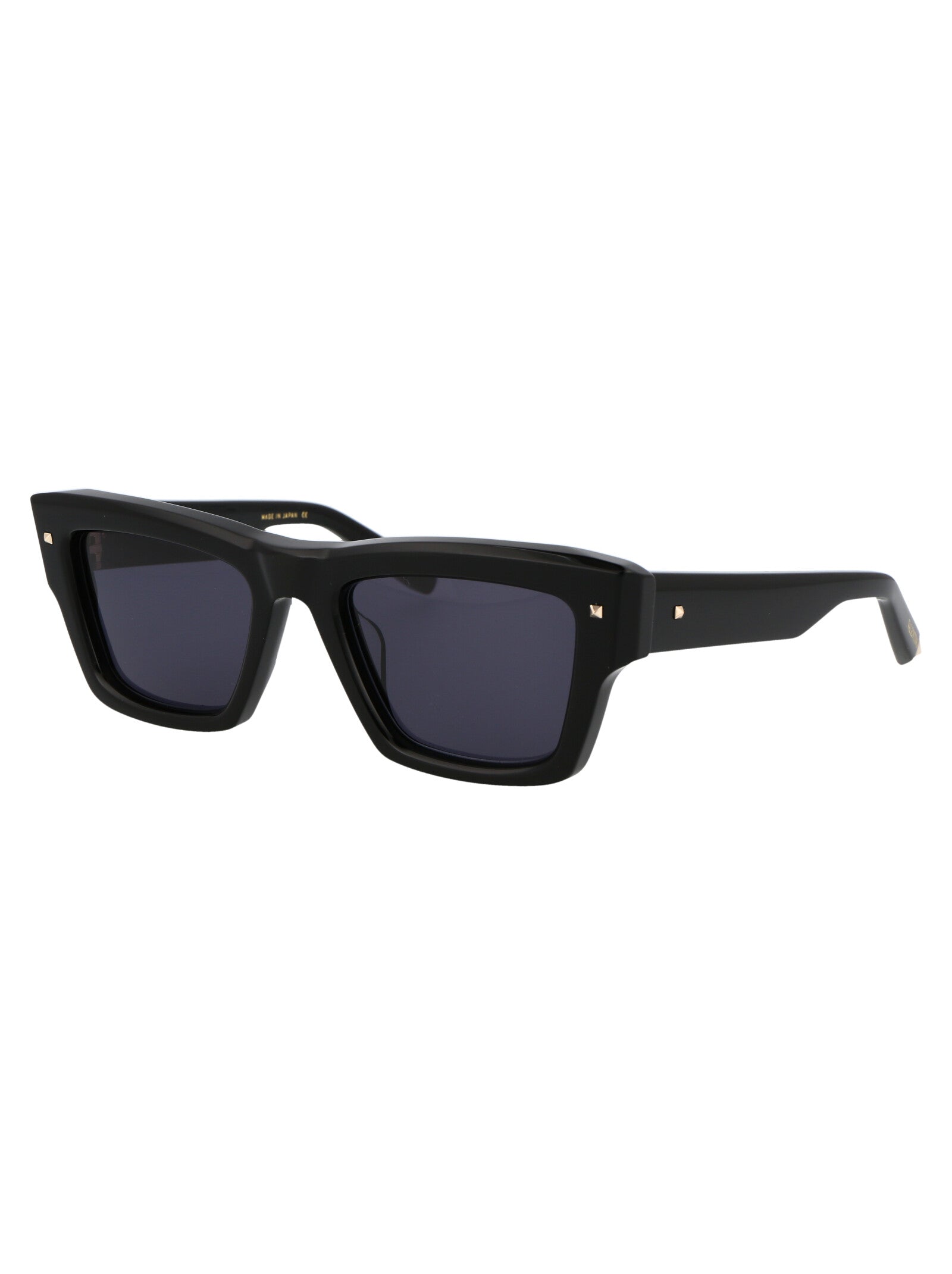 Vls-106a-53 Blk Black W/dark Grey Acetate Sunglasses