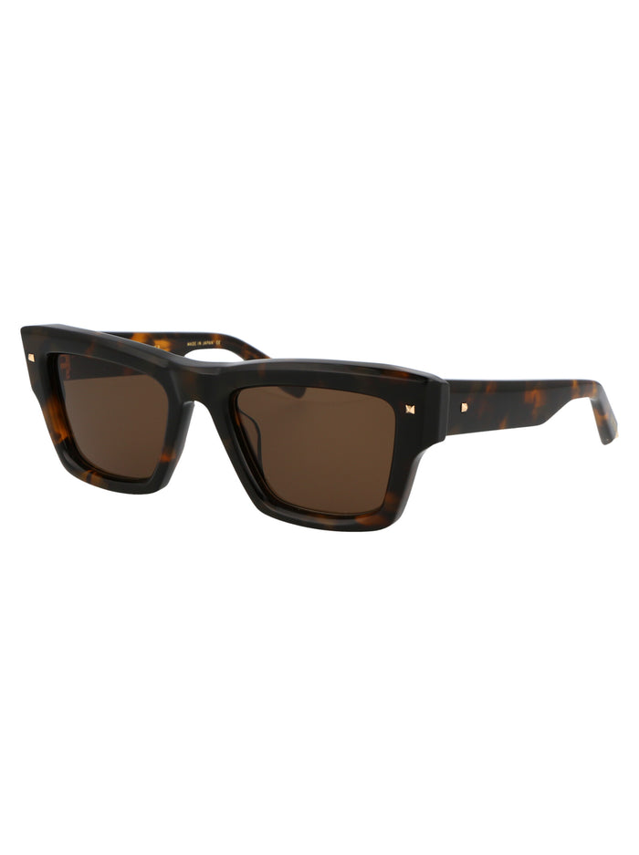 Vls-106b-53 Brn Brown Tortoise W/dark Acetate Sunglasses