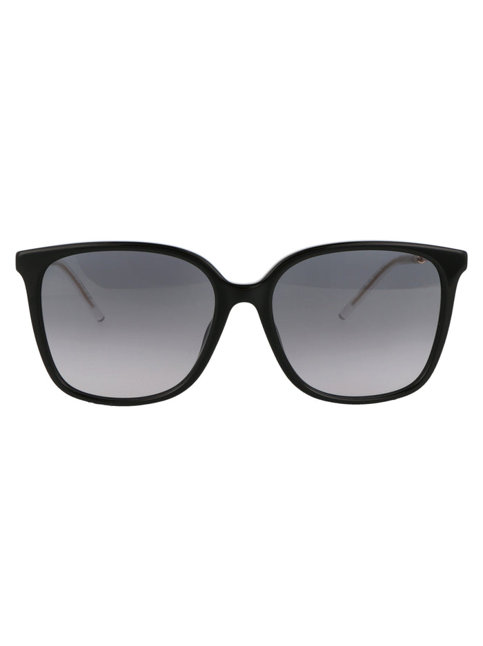 Kz40150i 01b Shiny Black / Gradient Smoke Acetate Sunglasses