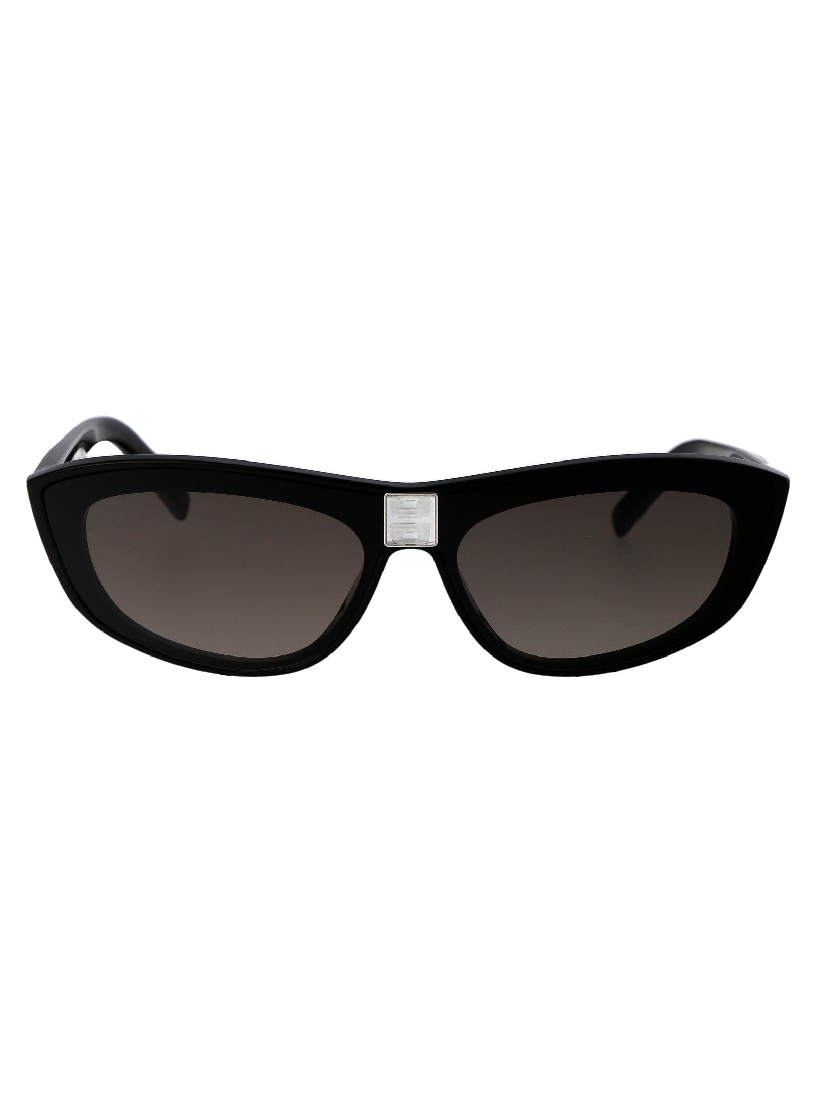 Gv40027i 01b Shiny Black / Gradient Smoke Acetate Sunglasses