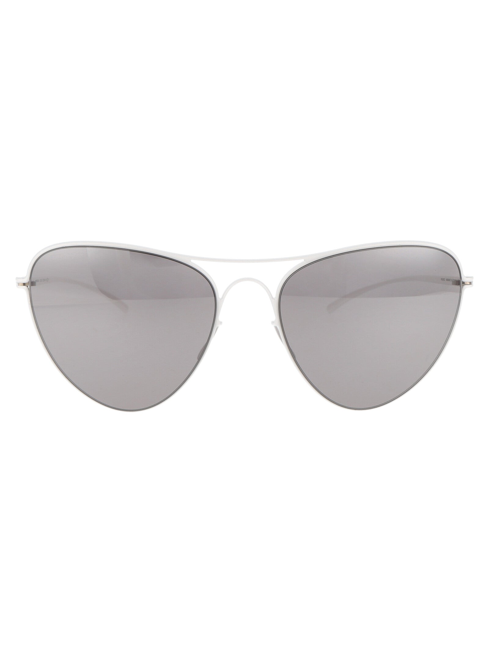 Mmesse015 221 E9 Nude Warm Grey Flash Metal Sunglasses