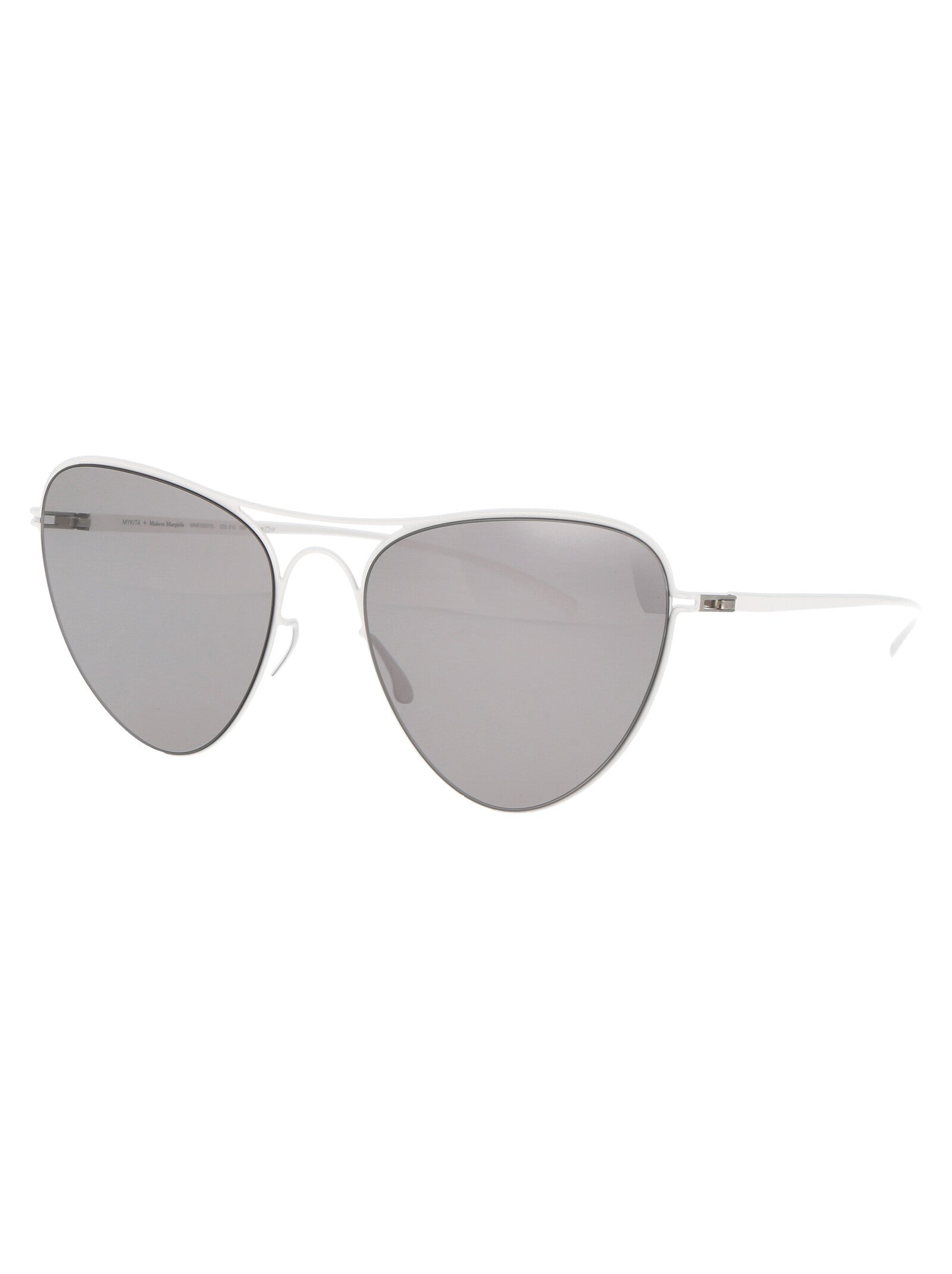 Mmesse015 221 E9 Nude Warm Grey Flash Metal Sunglasses