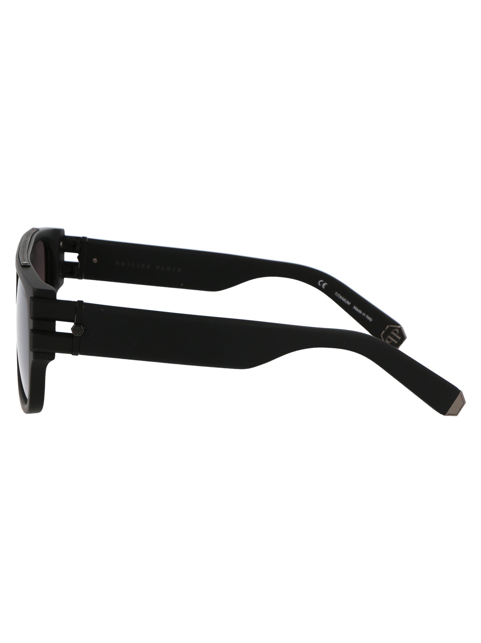 Spp011w 703m Black Titanium Sunglasses