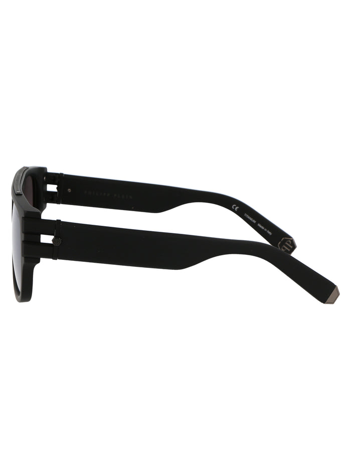 Spp011w 703m Black Titanium Sunglasses
