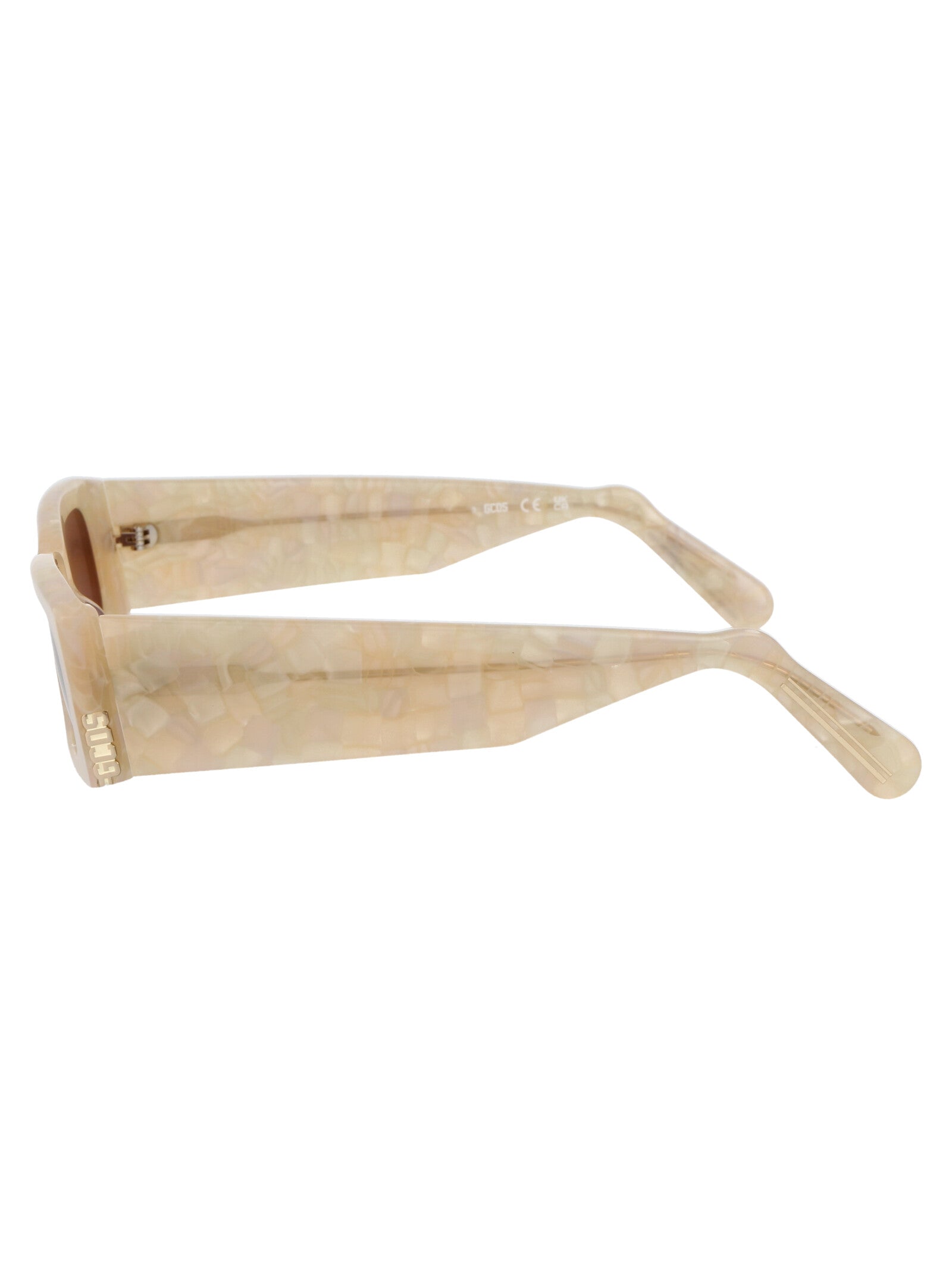 Gd0020 25s Avorio/bordeaux Acetate Sunglasses