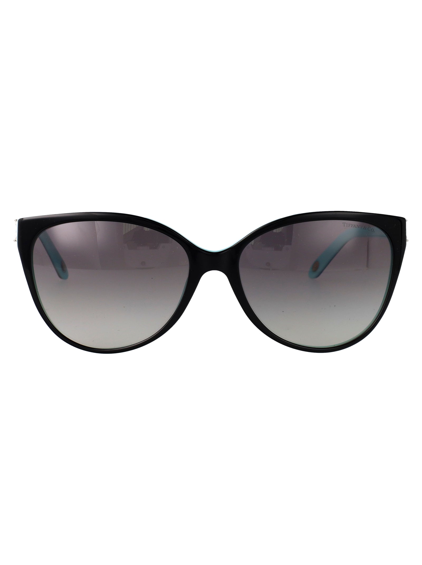 80553c Black On Tiffany Blue Acetate Sunglasses