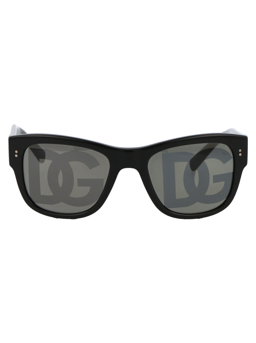 Sunglasses 0dg4338 Black Acetate