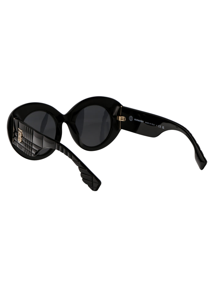 0be4370u 300187 Black Acetate Sunglasses