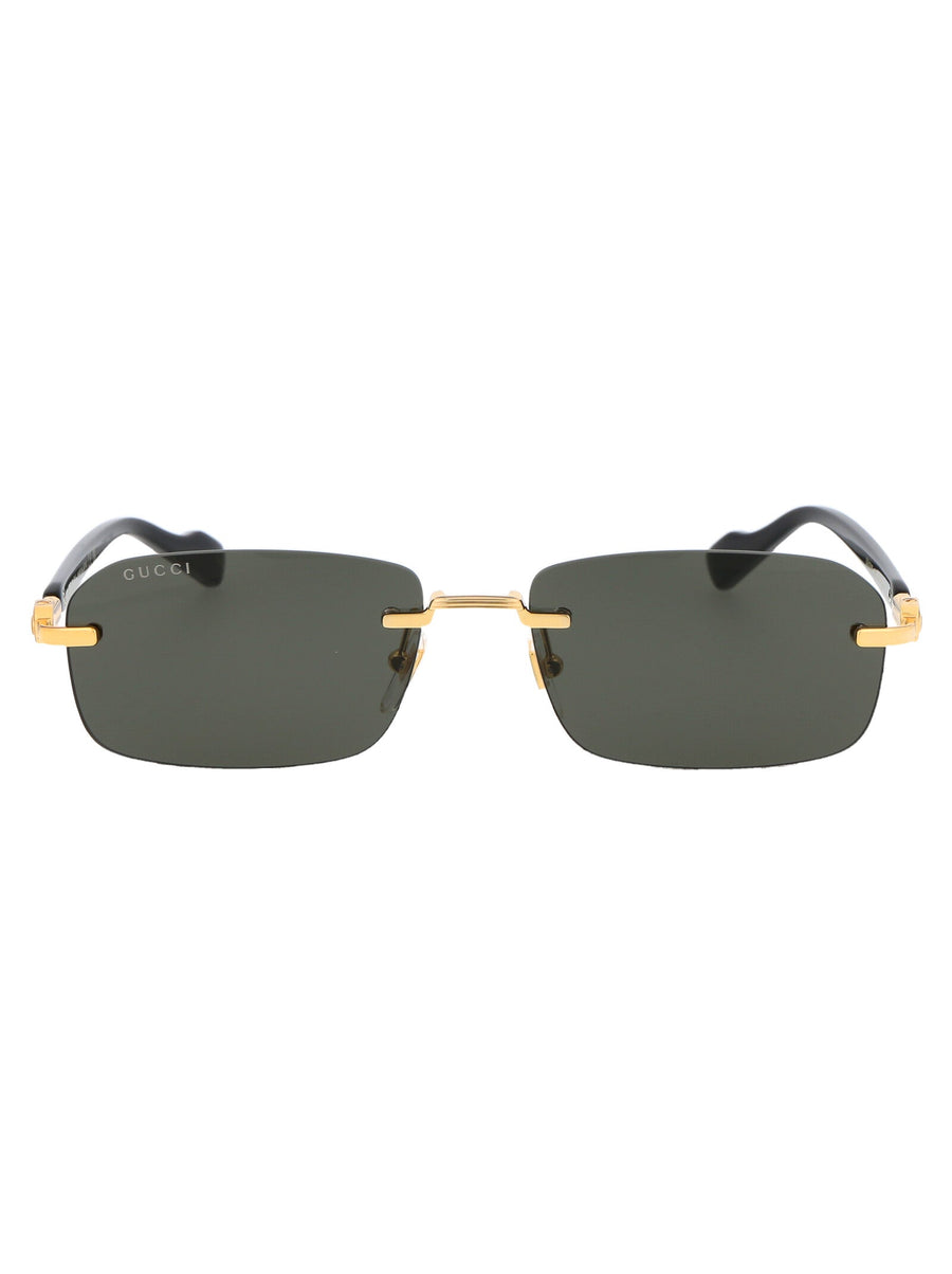 Sunglasses Gold-Black-Grey Acetate Gold/black/grey