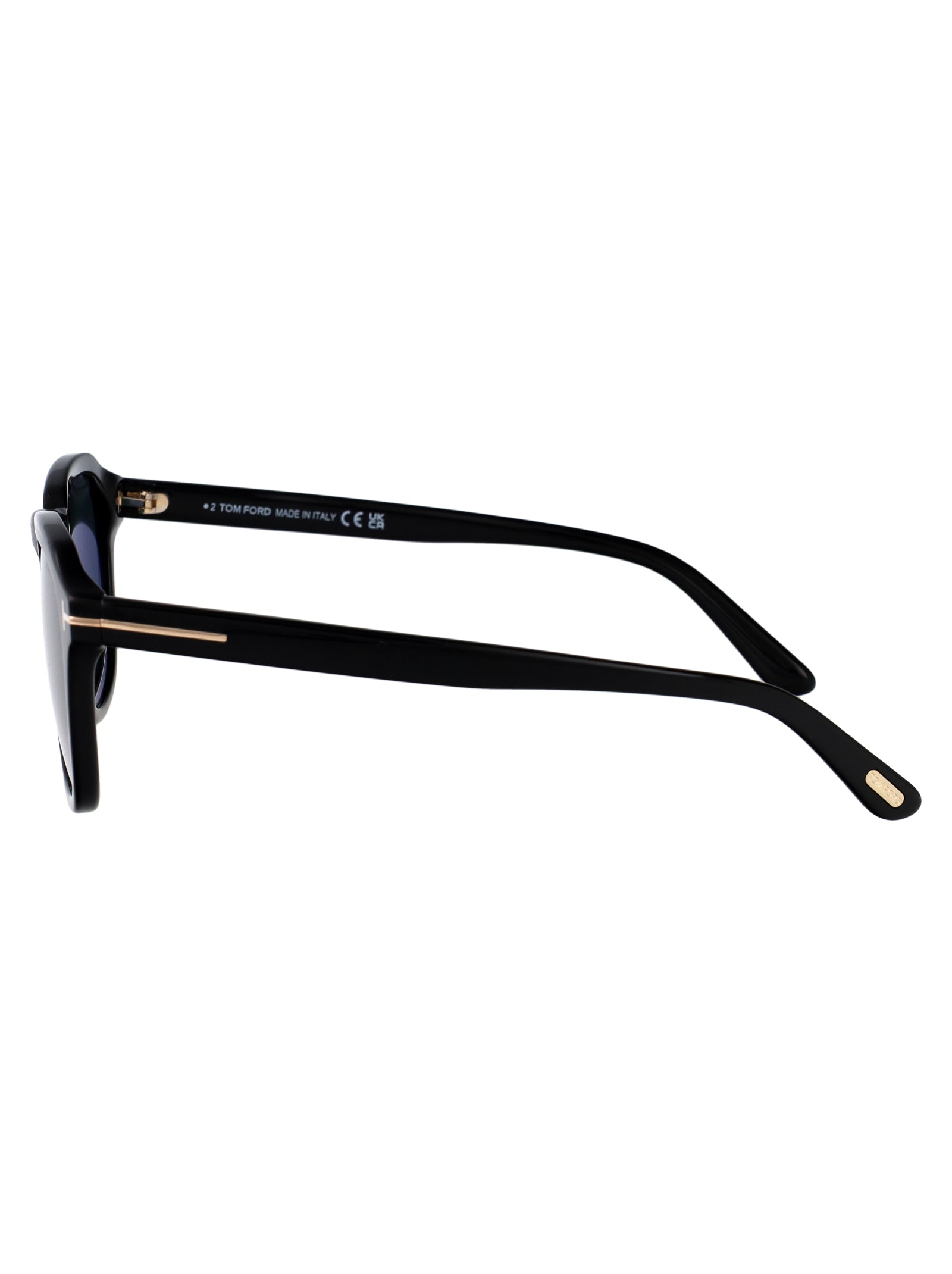 Nero Lucido / Blu Acetate Sunglasses