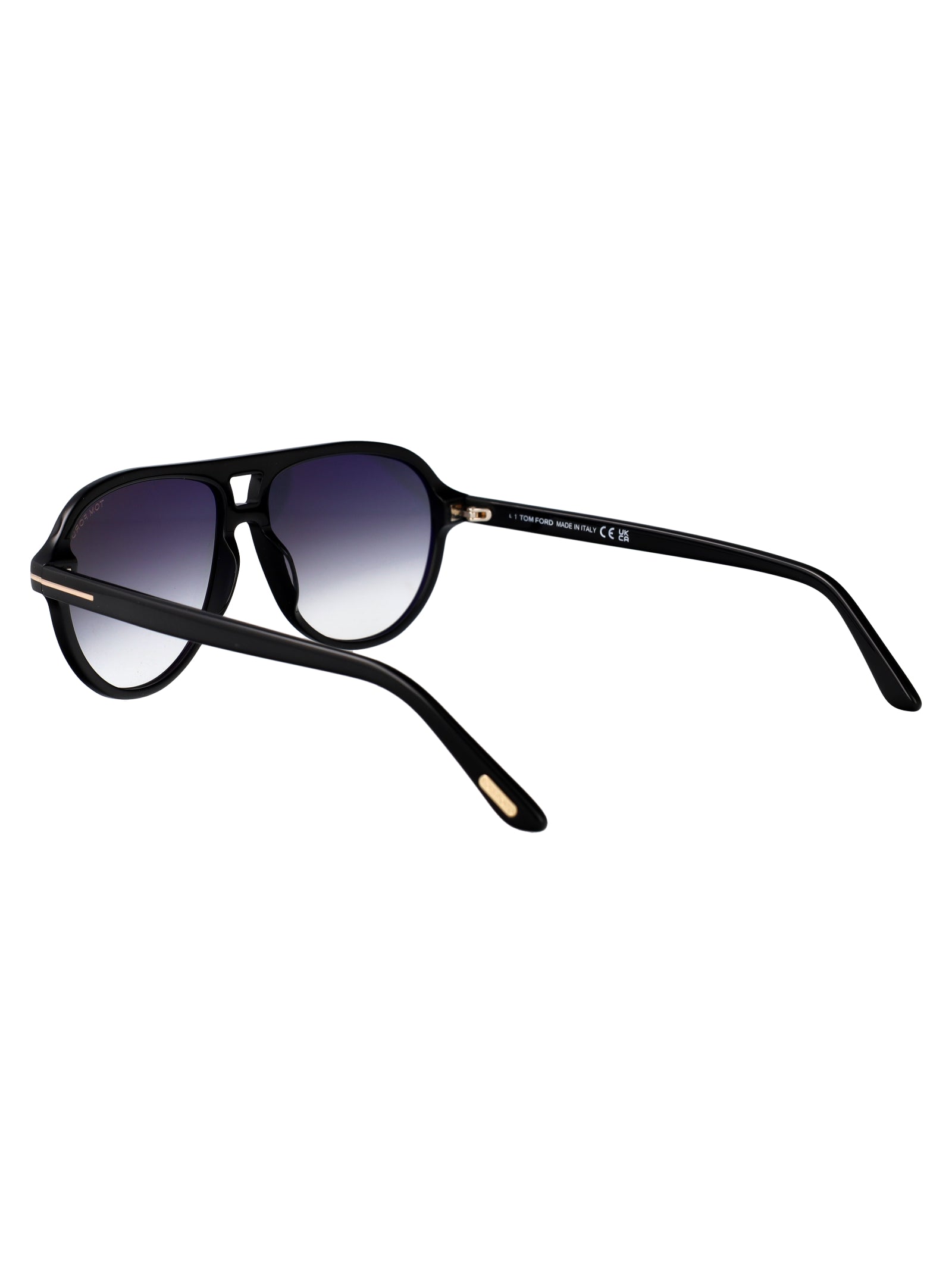 Nero Lucido / Fumo Grad Acetate Sunglasses
