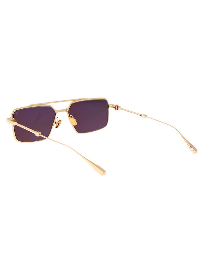 Vls-111b-58 111b Gld - Brn Titanium Sunglasses