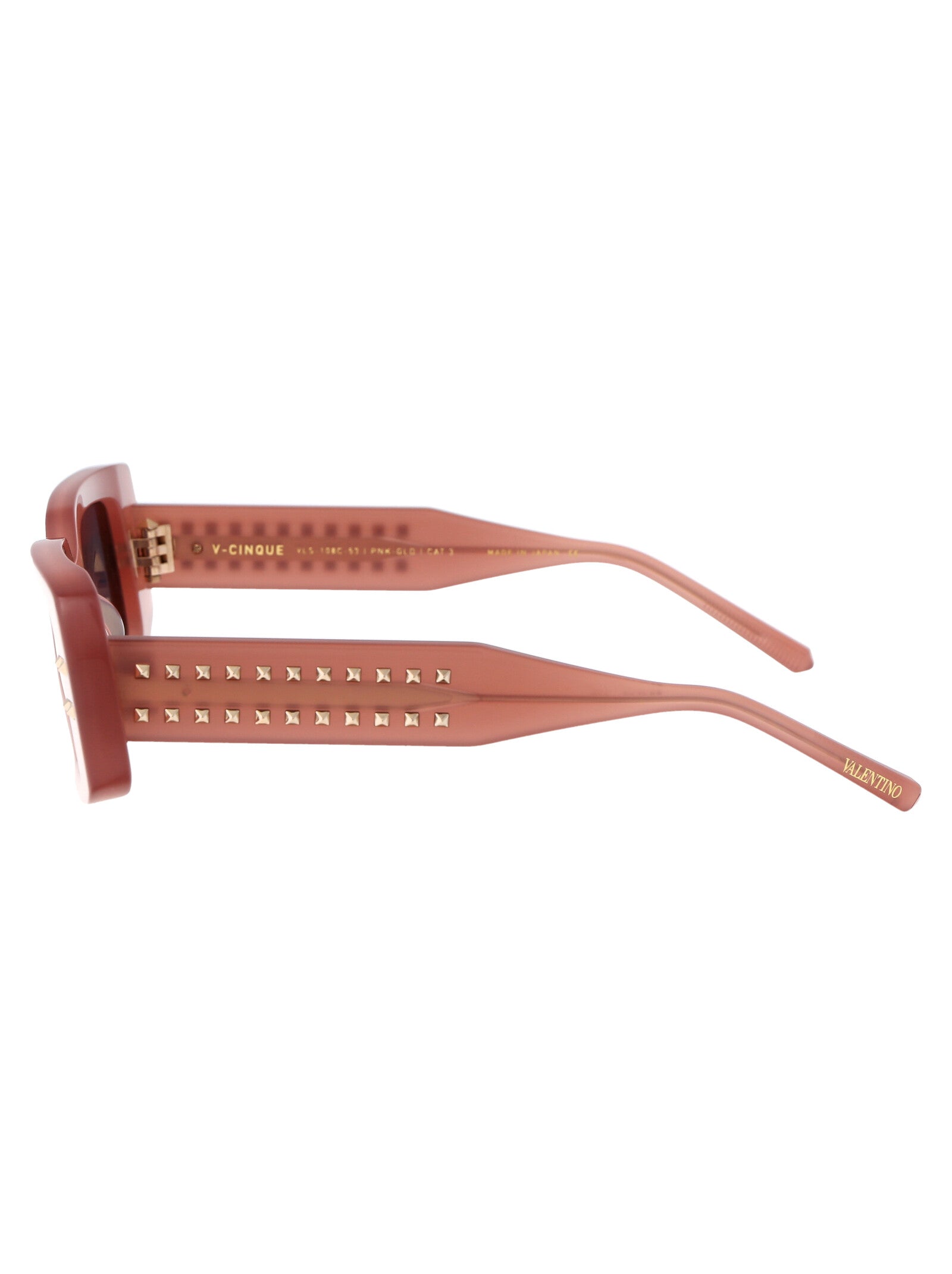 Vls-108c-53 108c Pnk - Gld Acetate Sunglasses