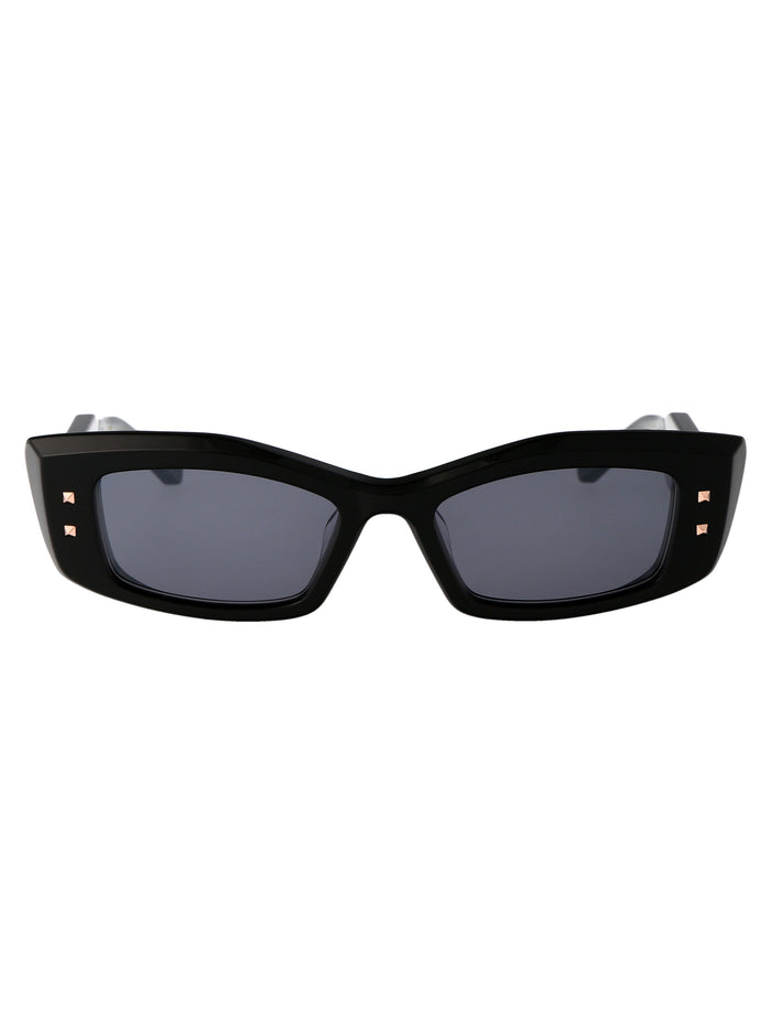 Vls-109a-52 109a Blk - Gld Acetate Sunglasses