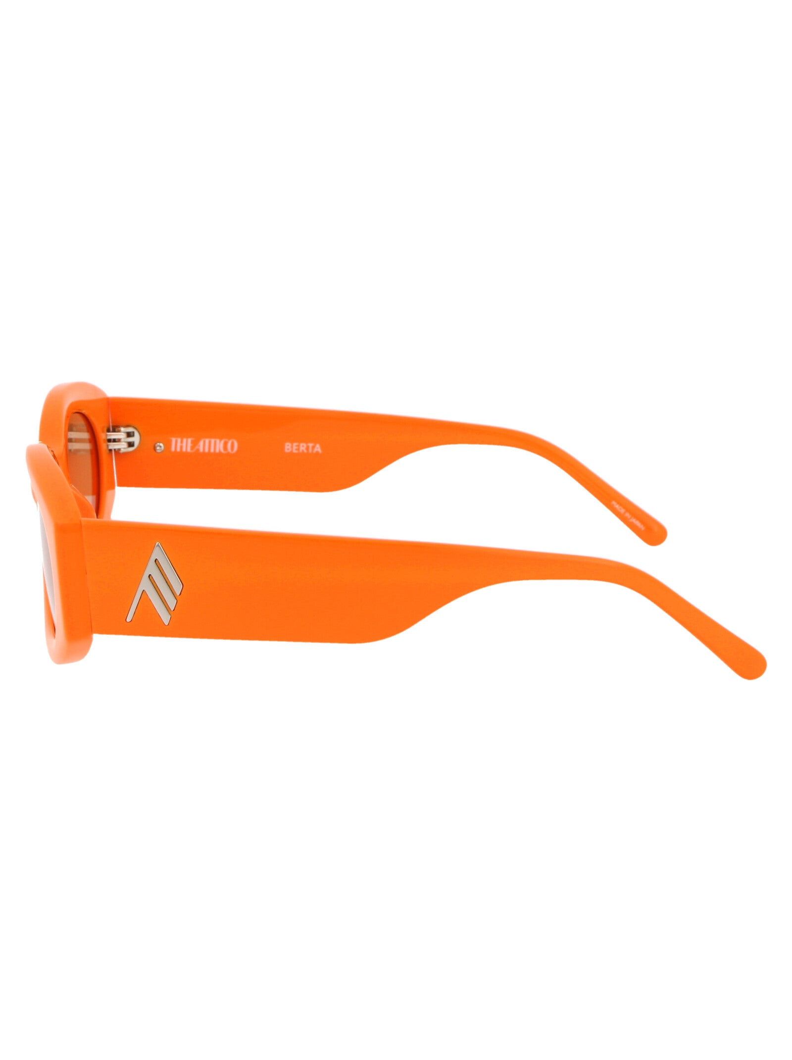 BERTA Orange/silver/orange Acetate Sunglasses