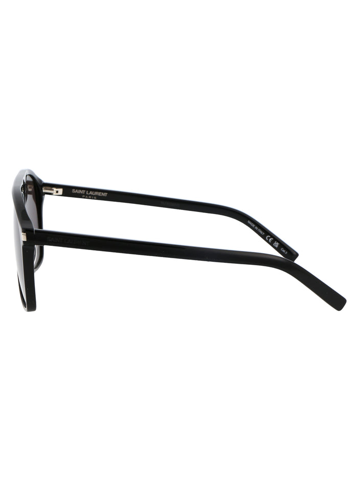 Sl 596 Dune 001 Black Acetate Sunglasses