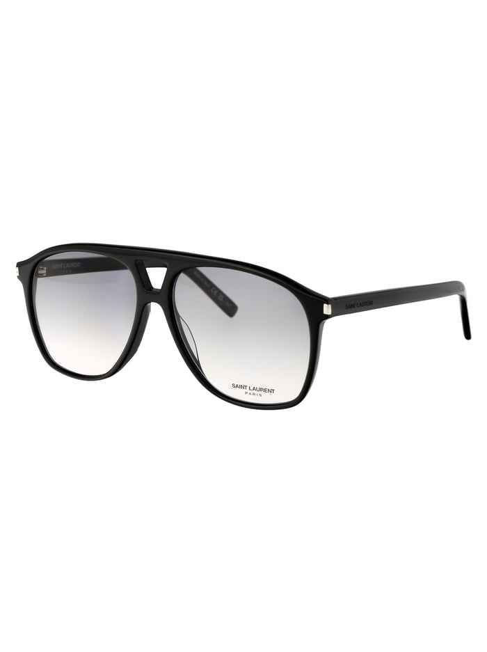 Sl 596 Dune 006 Black Grey Acetate Sunglasses