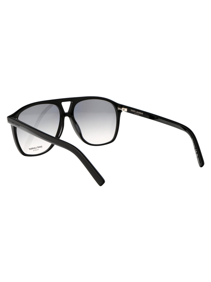 Sl 596 Dune 006 Black Grey Acetate Sunglasses