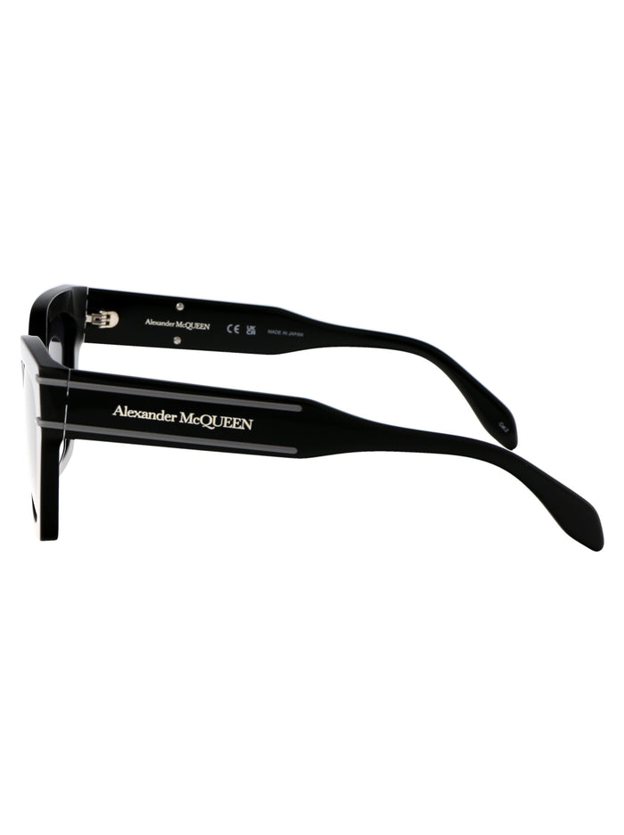 Am0398s 001 Black Grey Acetate Sunglasses