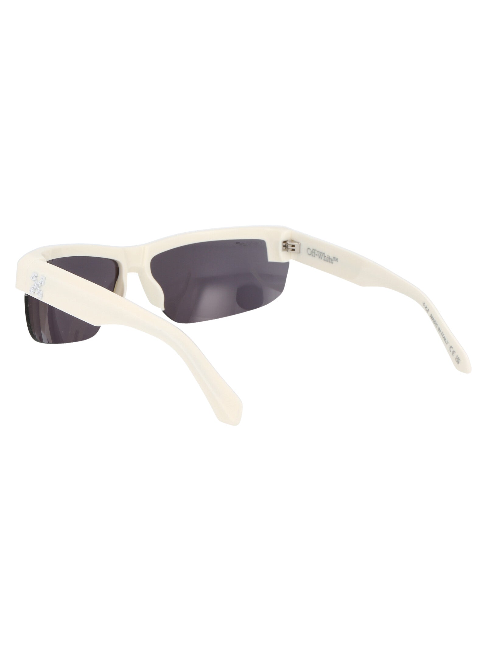 Toledo 0107 White Acetate Sunglasses