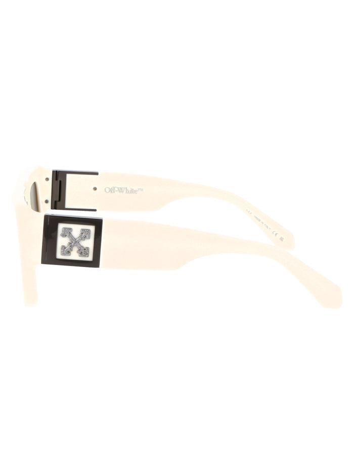 Leonardo 0107 White Acetate Sunglasses