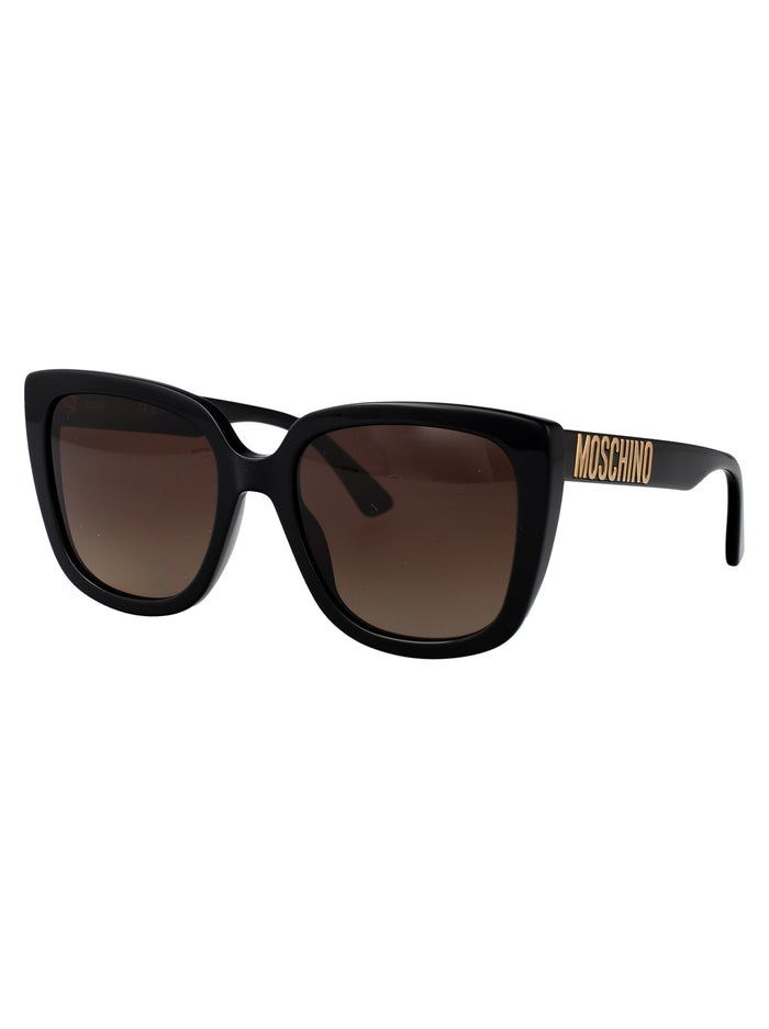 Mos146-S Black Acetate Sunglasses