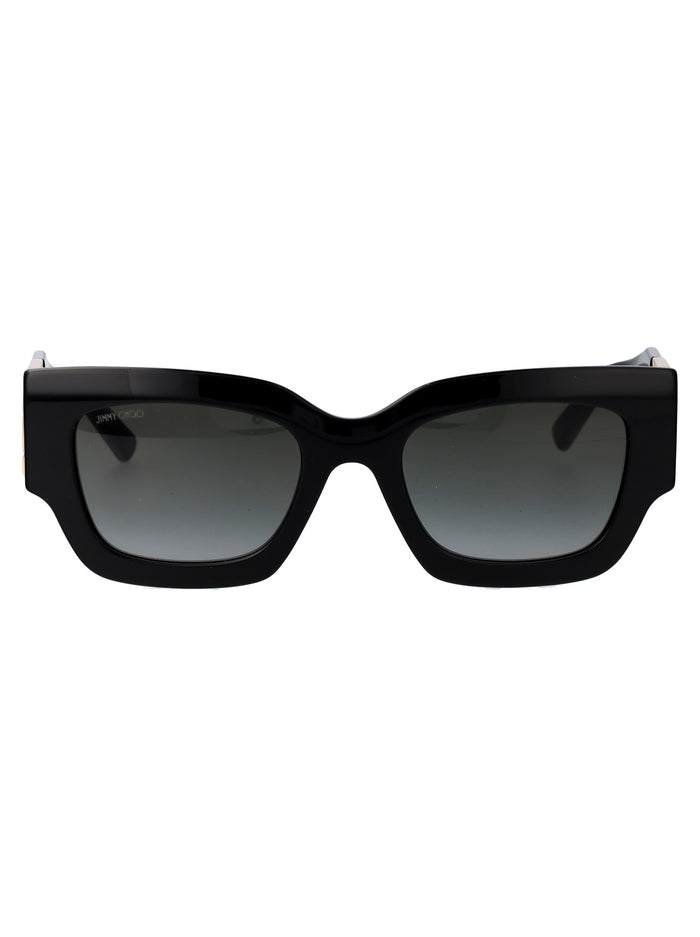 Nena-S 8079o Black Acetate Sunglasses