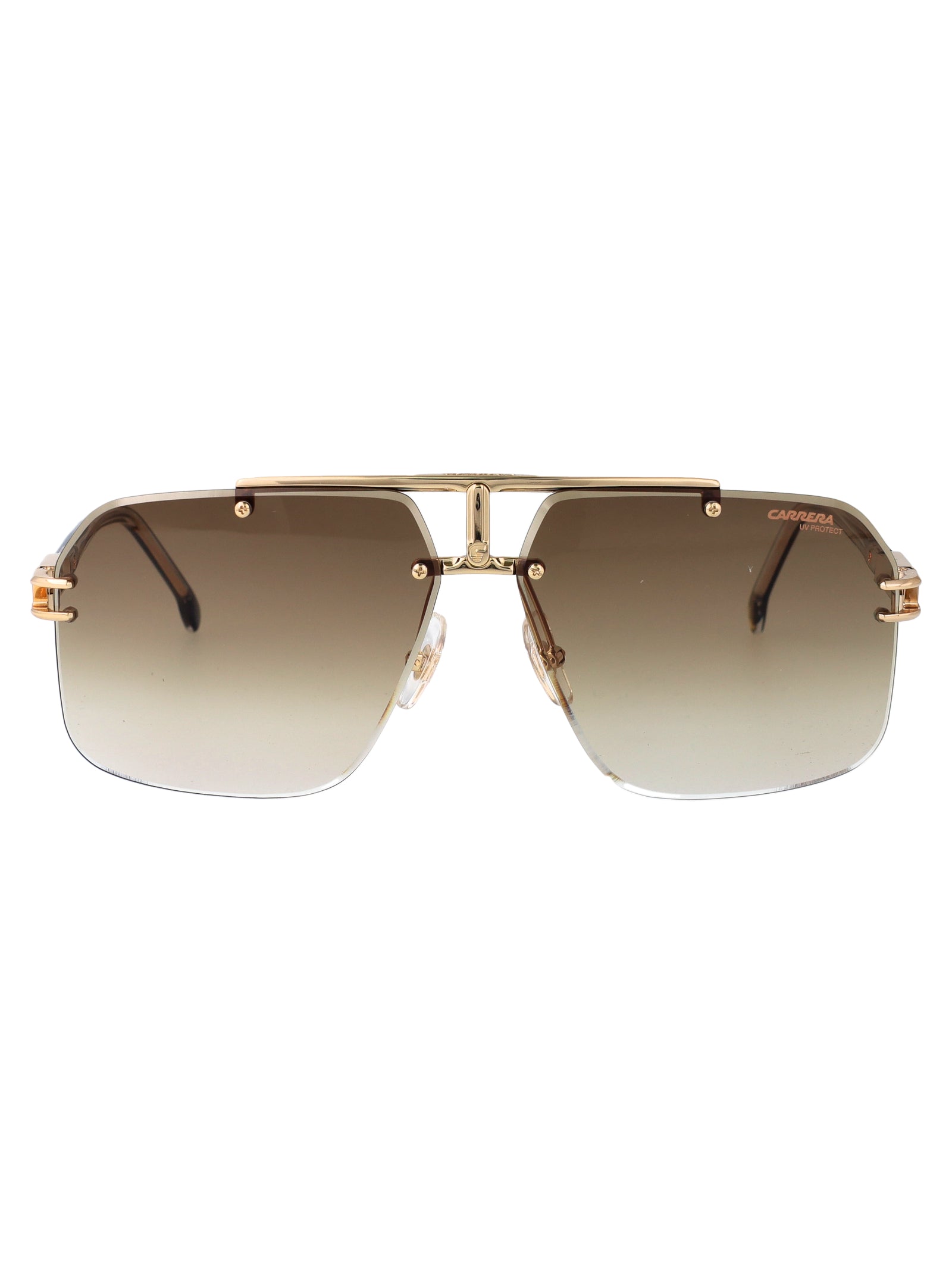Carrera 1054-S Black Gold Metal Sunglasses