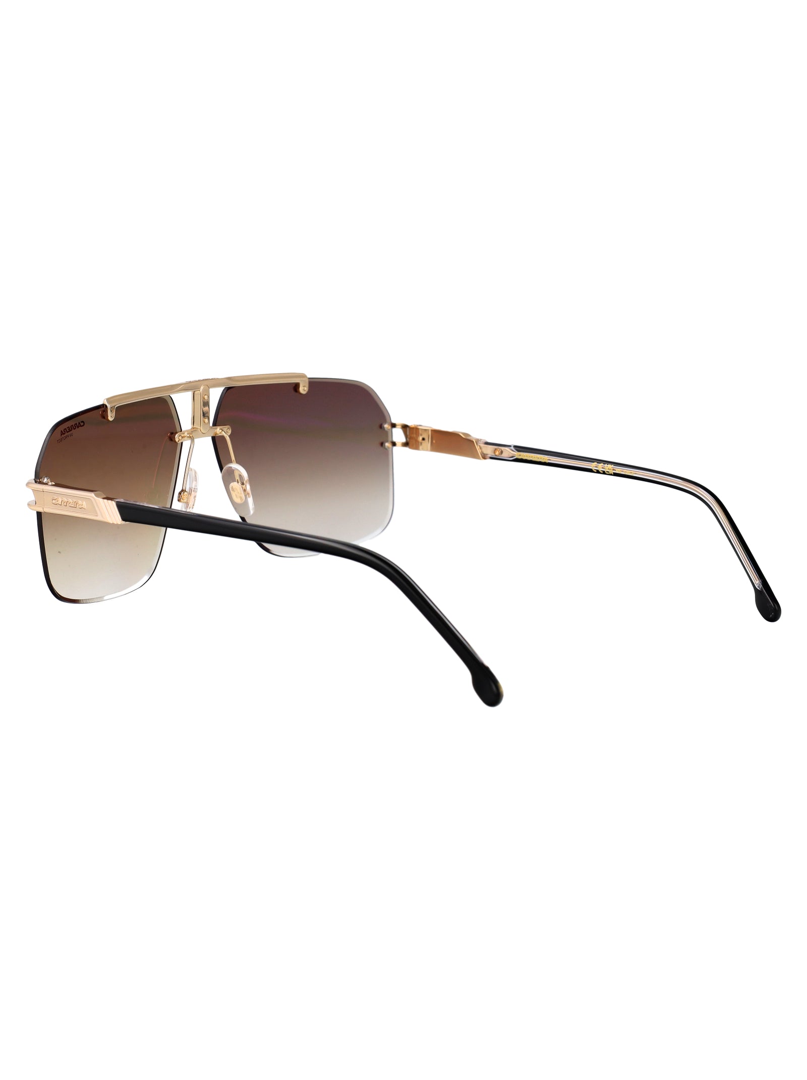 Carrera 1054-S Black Gold Metal Sunglasses
