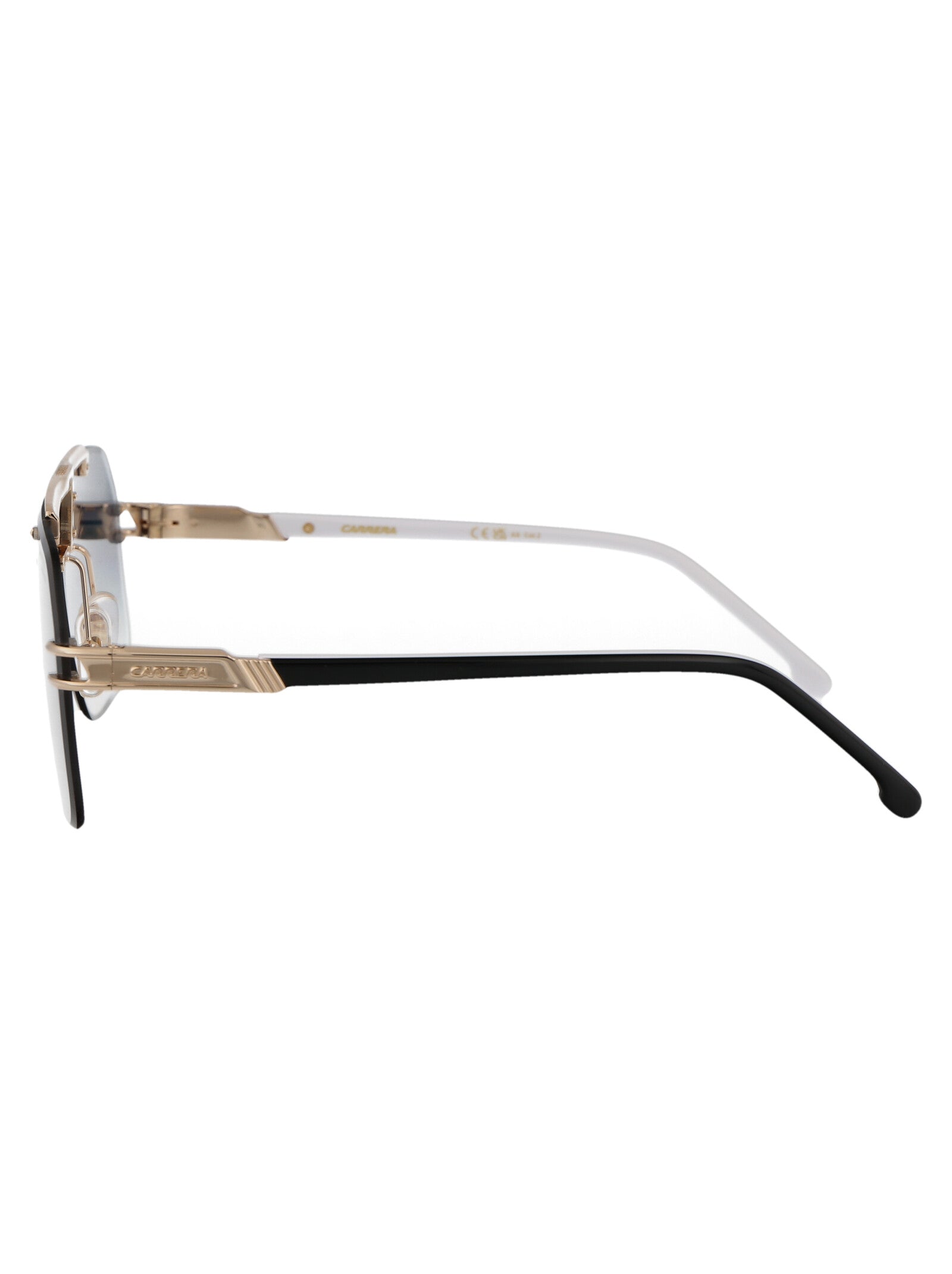 Carrera 1054-S Black Gold Metal Sunglasses