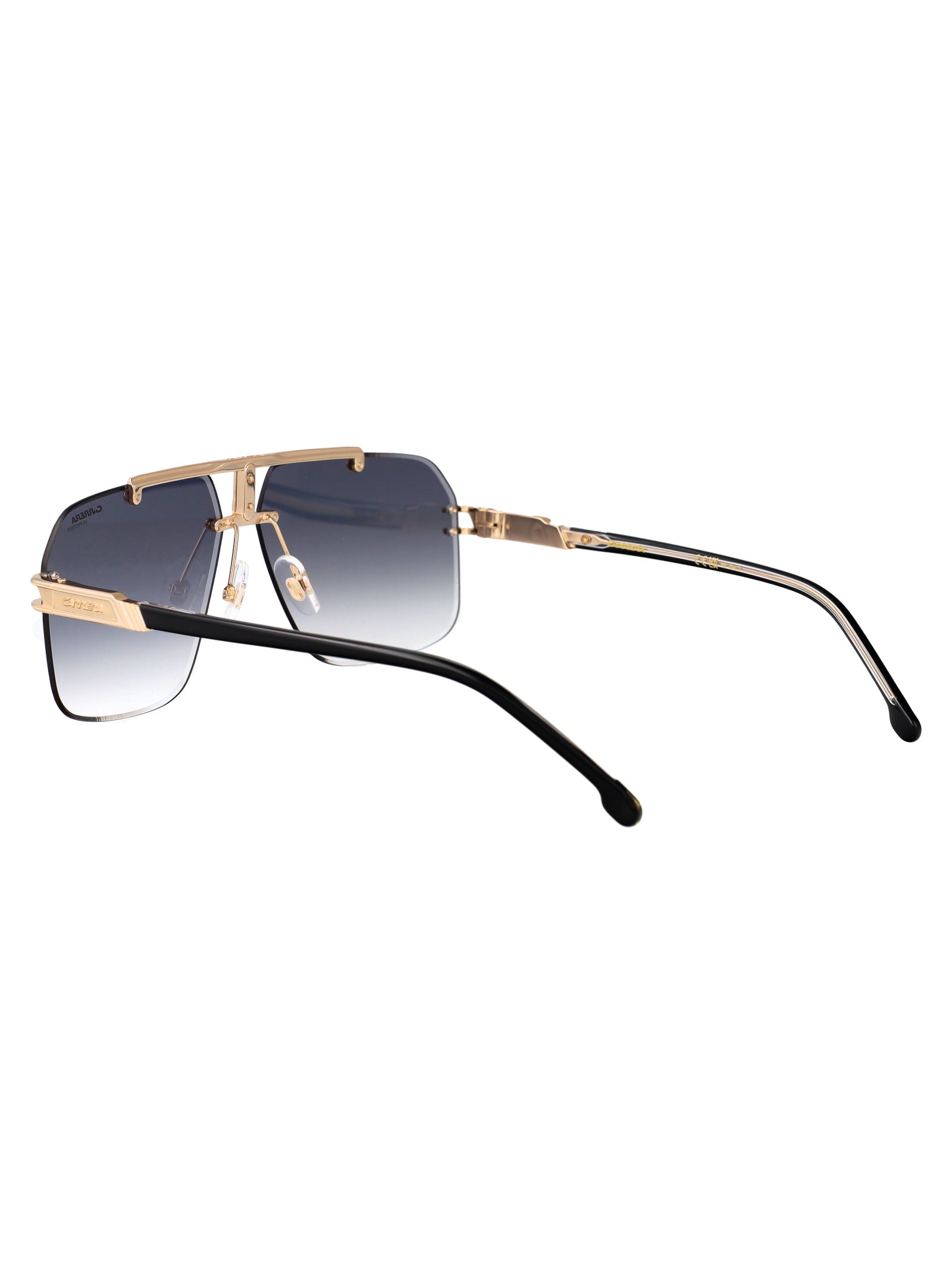 Carrera 1054-S Black Gold Metal Sunglasses