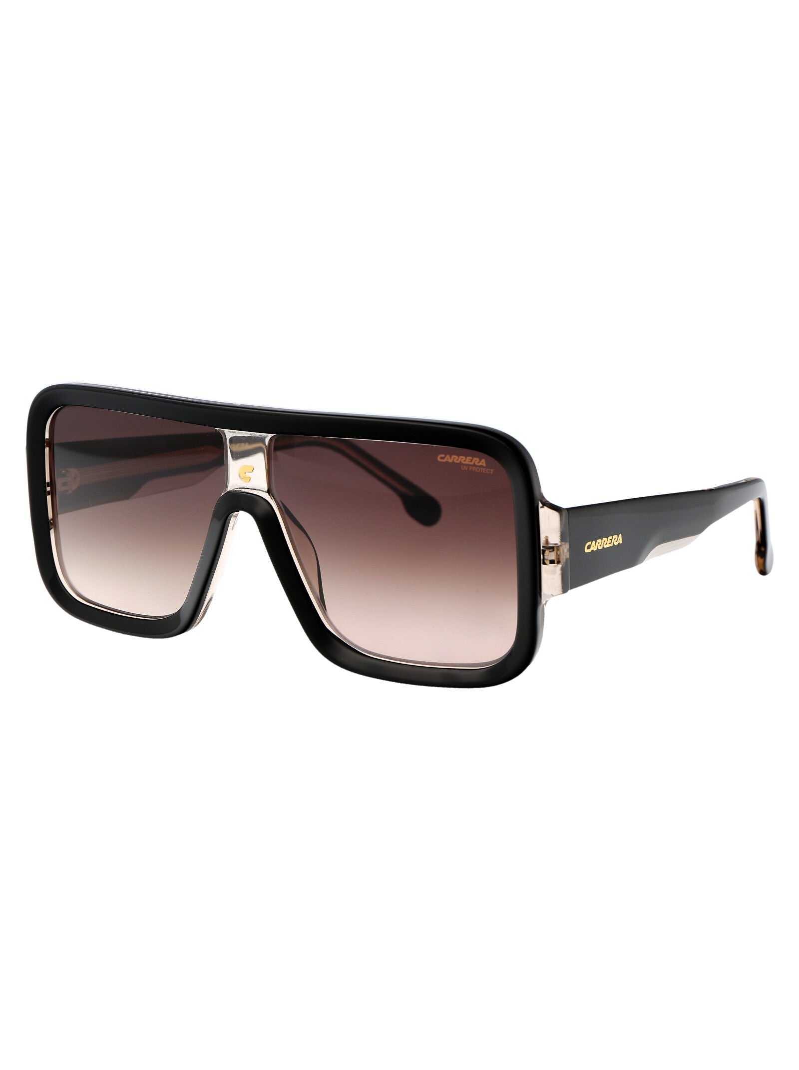 Flaglab 14 Black Beige Acetate Sunglasses