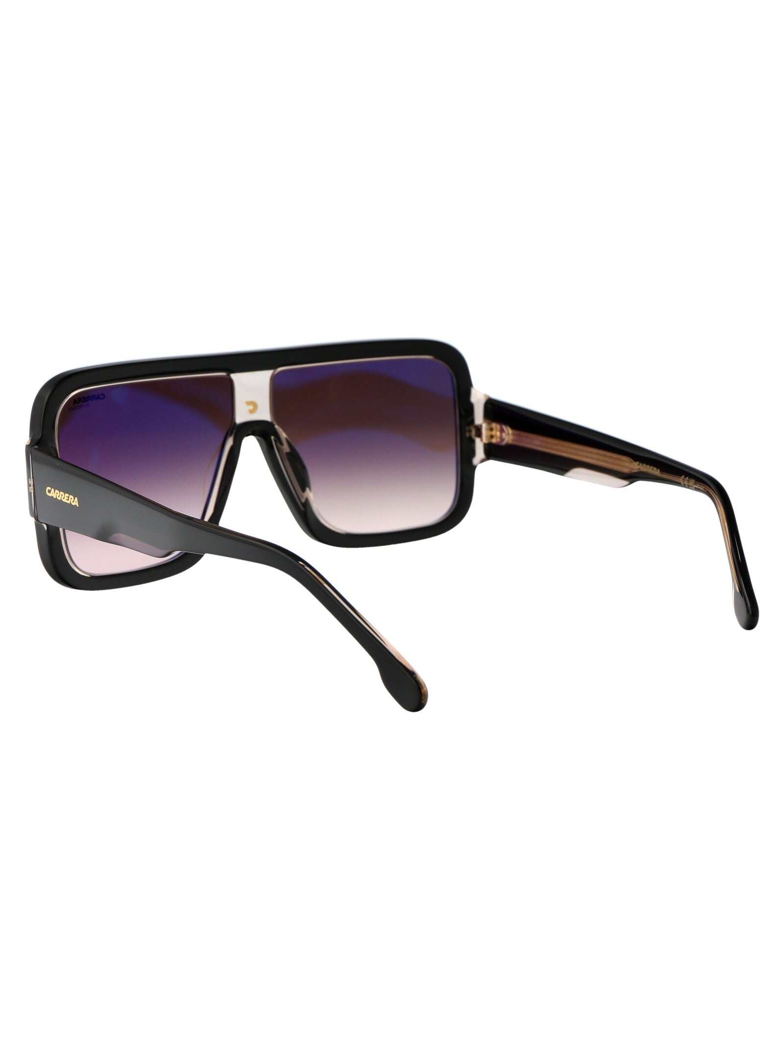 Flaglab 14 Black Beige Acetate Sunglasses