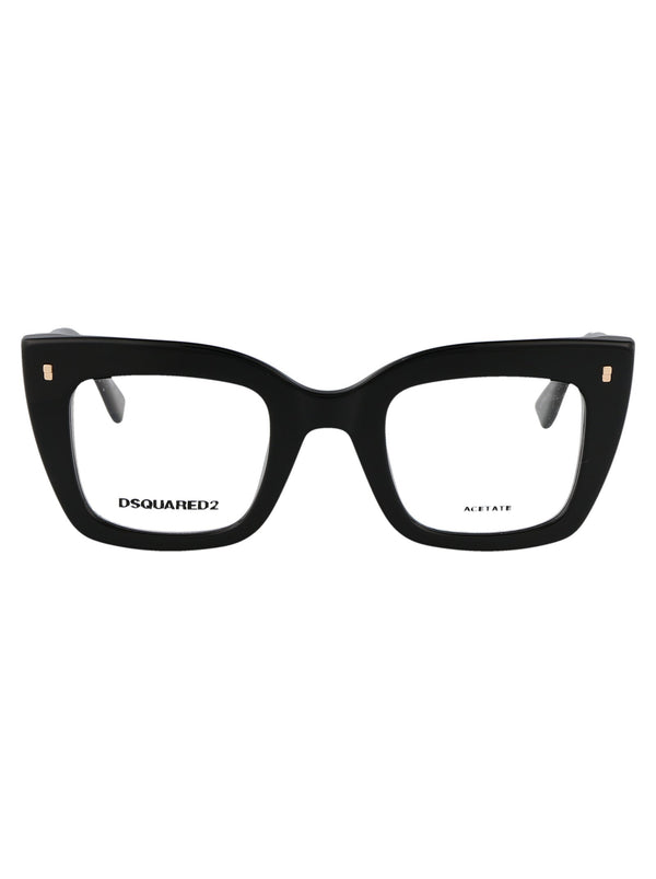 Sunglasses D20099 Black Acetate Glasses & Frames