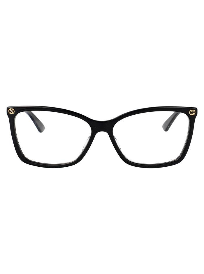 Gg0025o 001 Black-black-transparent Acetate Optical