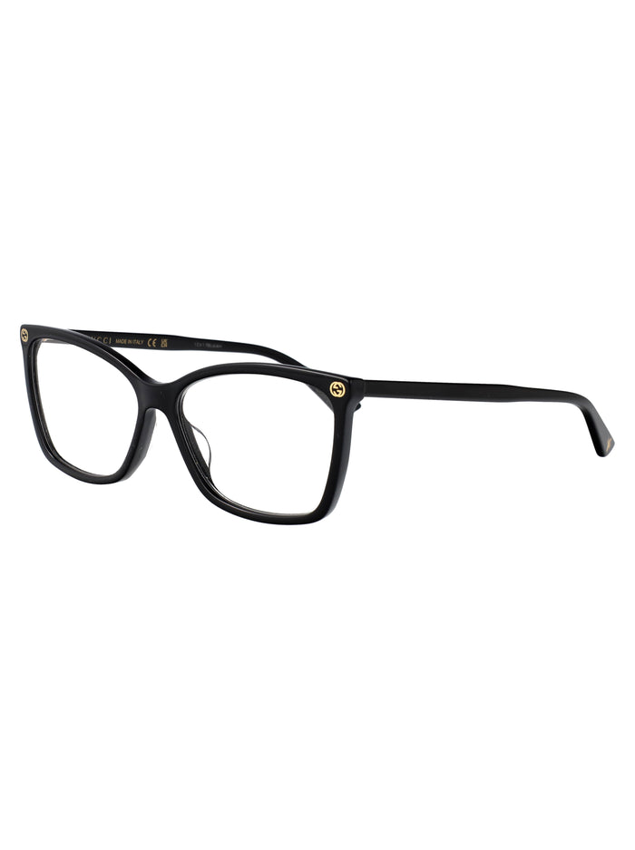 Gg0025o 001 Black-black-transparent Acetate Optical