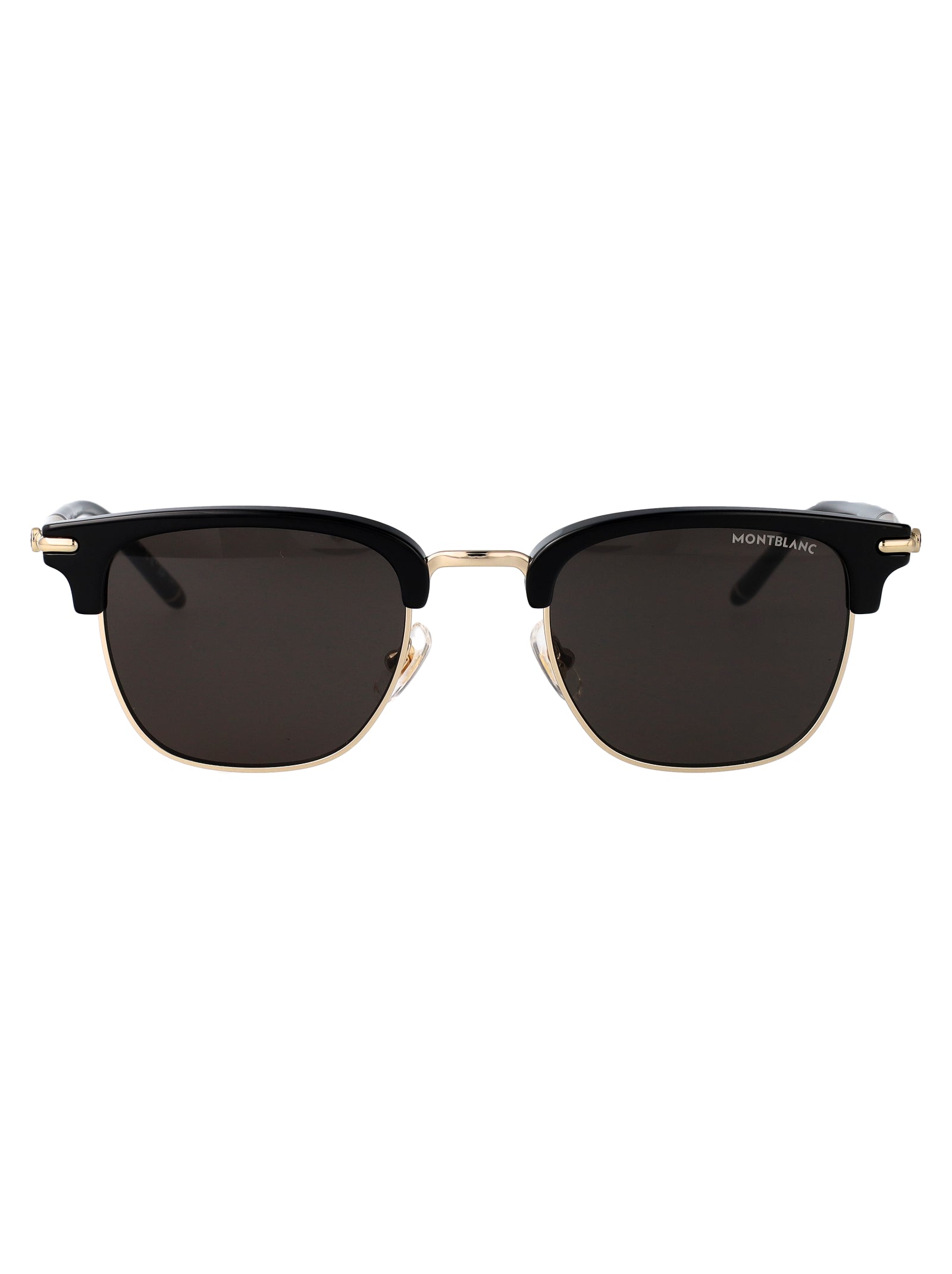 Mb0242s 001 Black Grey Metal Sunglasses