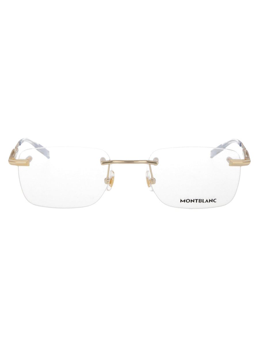 Sunglasses Mb0279o Gold Metal Gold/gold/transparent Glasses & Frames