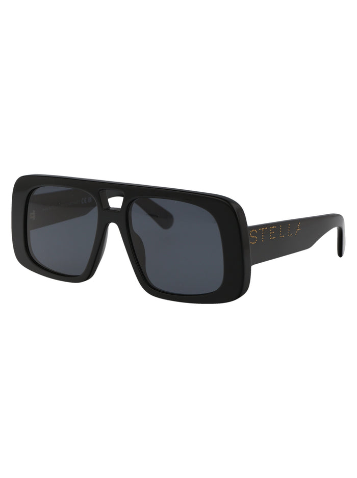 01b Shiny Black / Gradient Smoke Plastic Sunglasses