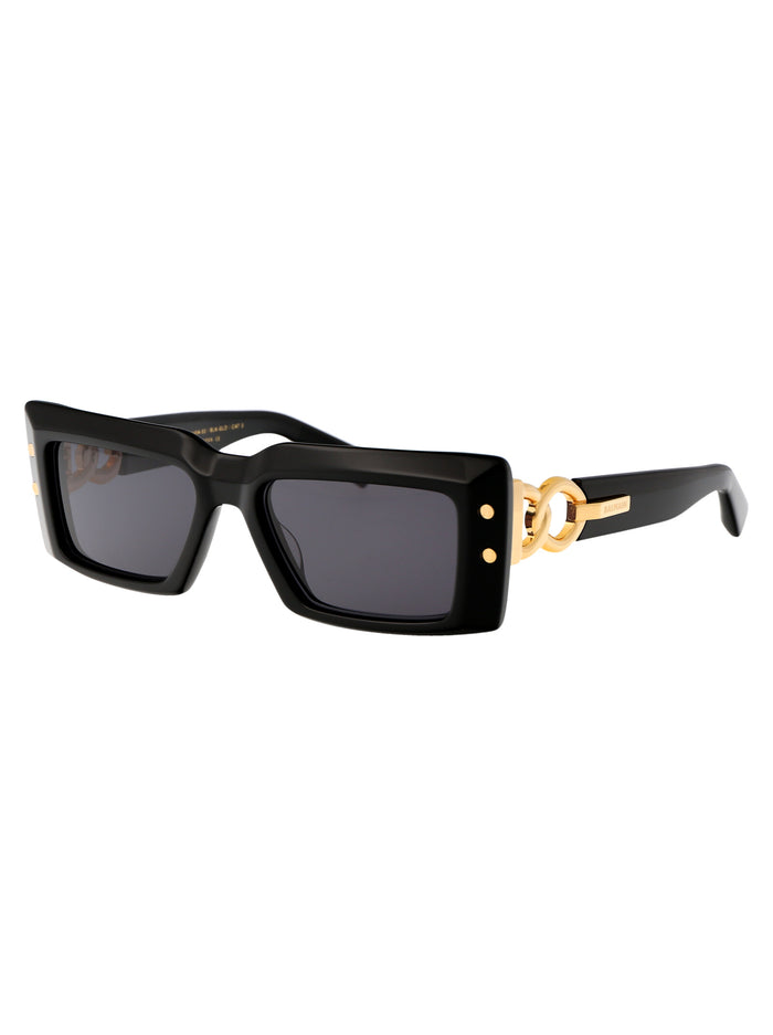 Bps-145a-53 145a Blk - Gld Acetate Sunglasses