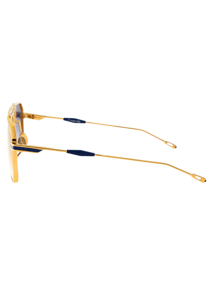 Berlinette Lor Bleu L'or Titanium Sunglasses