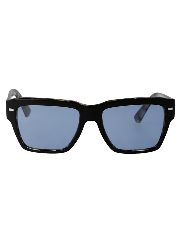 Sunglasses 0dg4431 Black On Grey Havana Acetate