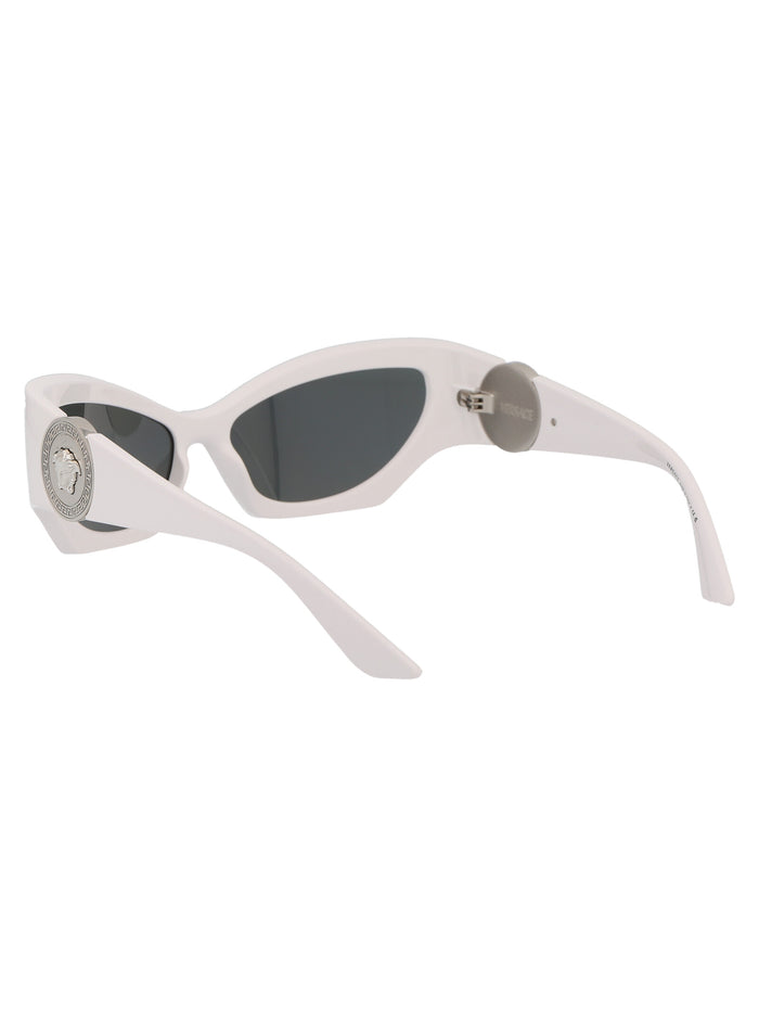 0ve4450 314-87 314/87 White Injected Sunglasses