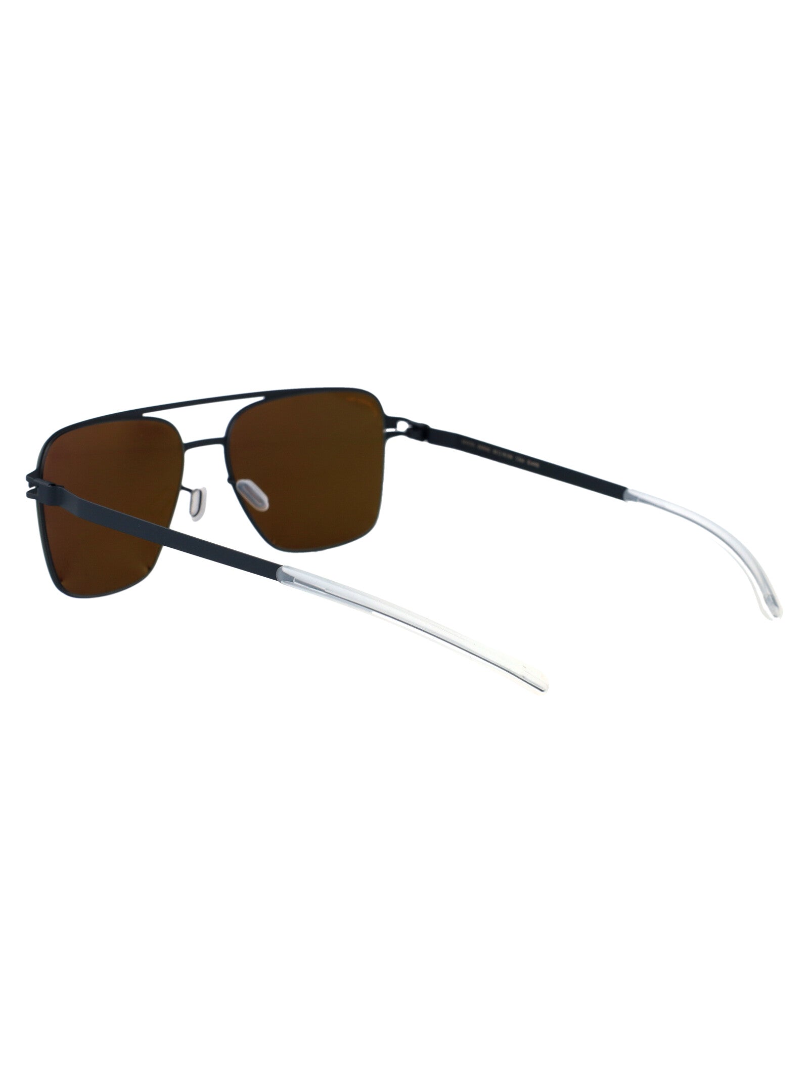 Bernie 056 Gold/black Polarized Pro Green 15 Steel Sunglasses