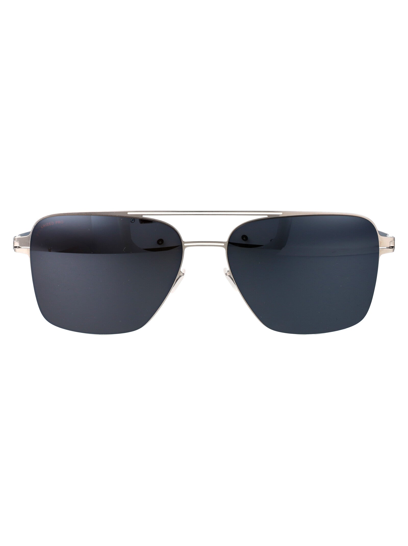 Bernie 056 Gold/black Polarized Pro Green 15 Steel Sunglasses
