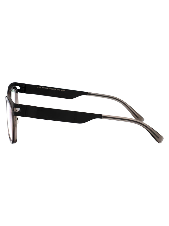 Raymond 793 Opt A77 Black/clear Ash Clear Acetate Optical
