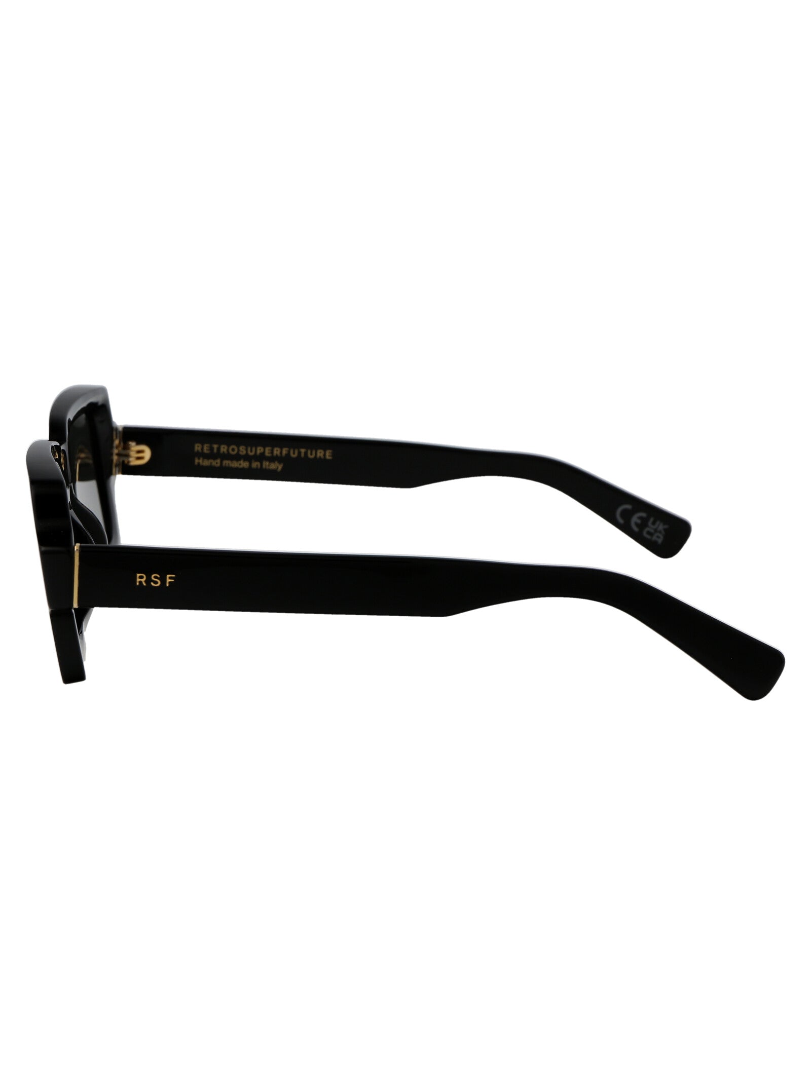 Jhj Black Acetate Sunglasses