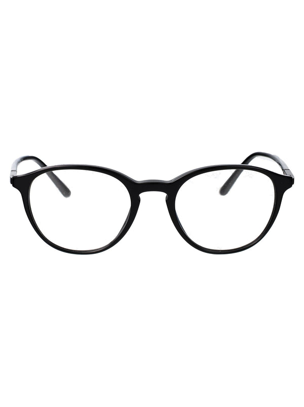 Optical Frames 0ar7237 Black Acetate Glasses &