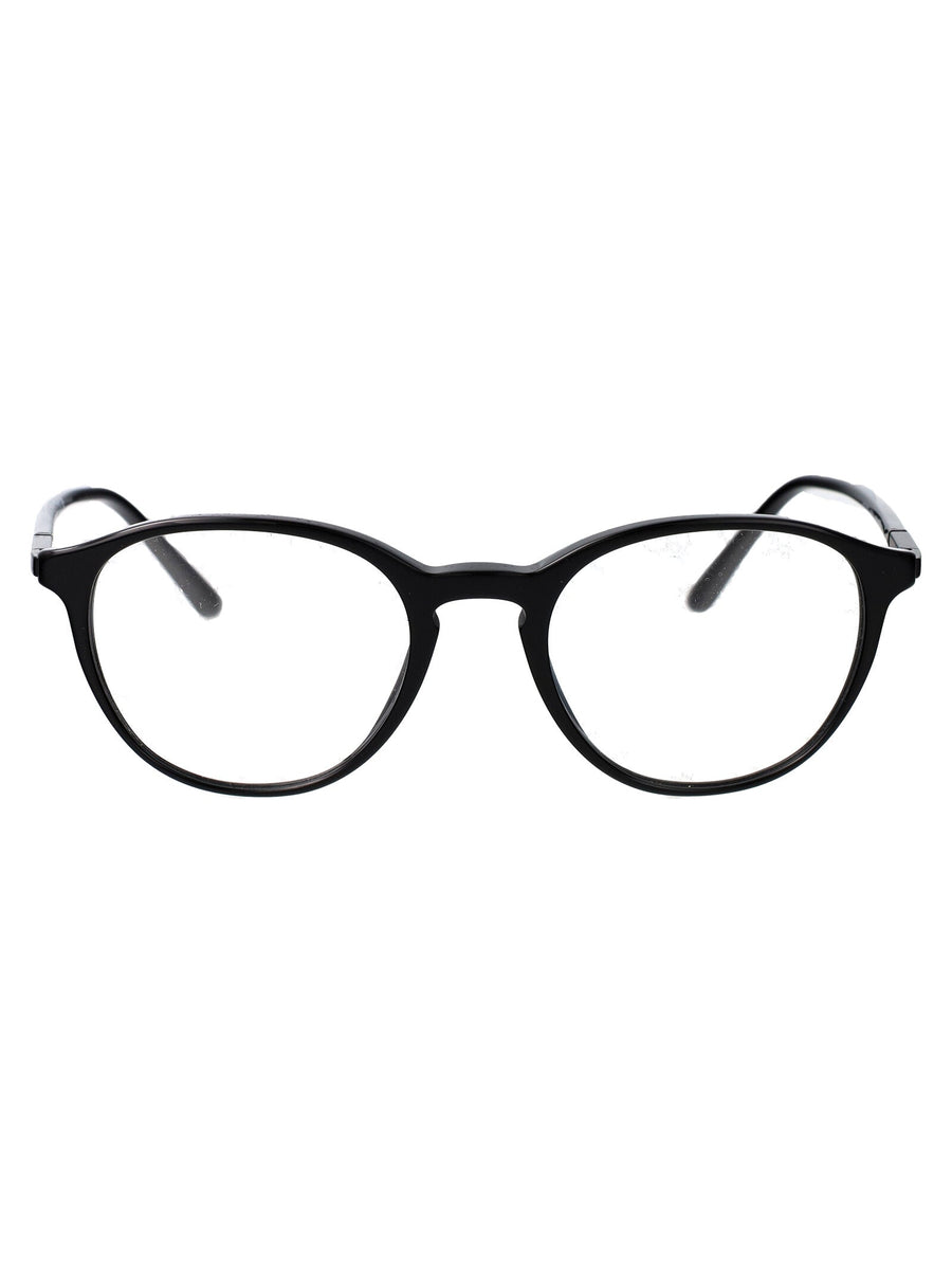 Optical Frames 0ar7237 Black Acetate Glasses &