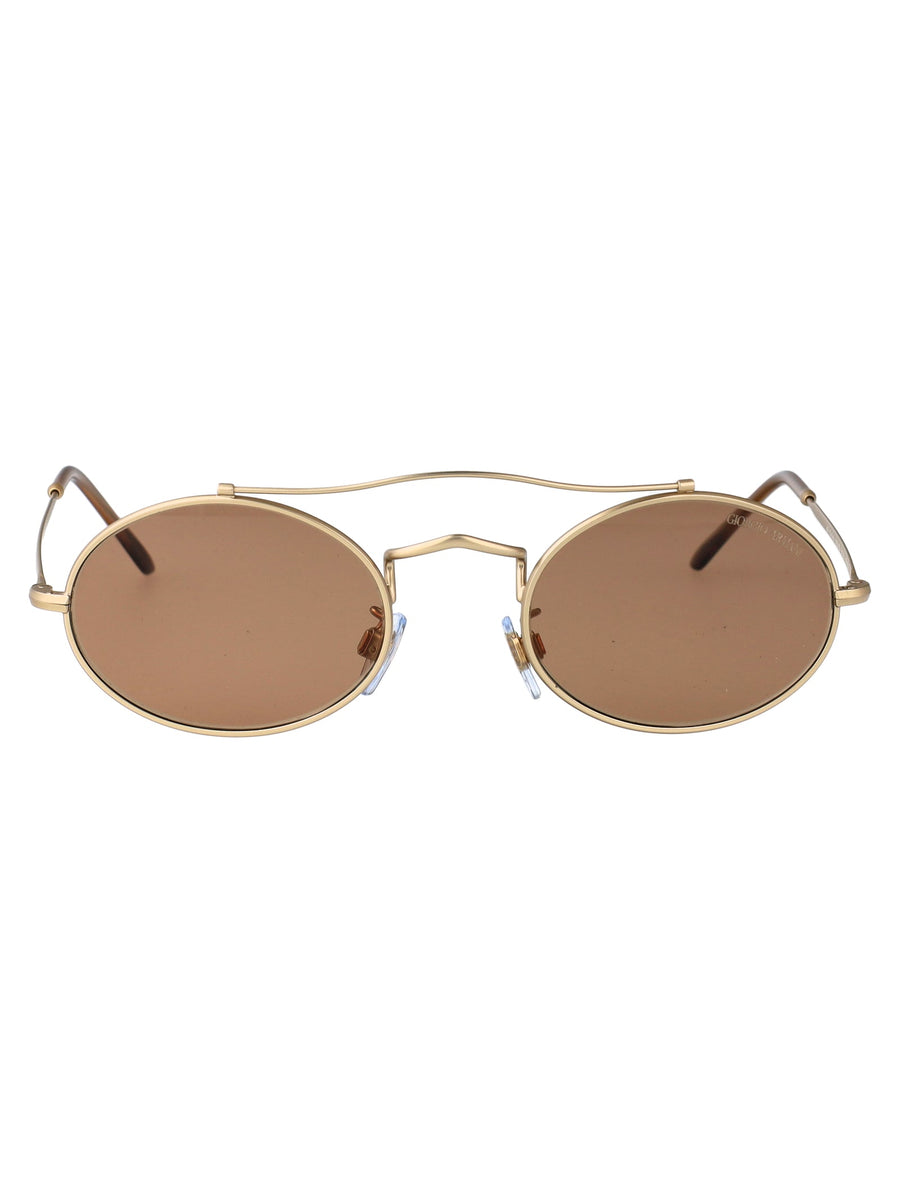 Sunglasses 0ar 115sm Matte Pale Gold Metal